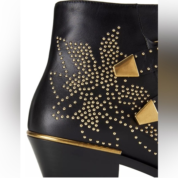 Chloe Gold Susanna Boots - New in Box - Picture 4 of 15